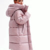 Пухова куртка зимова пудрова для дівчаток | 74588 Пухова куртка зимова пудрова для дівчаток | 74588