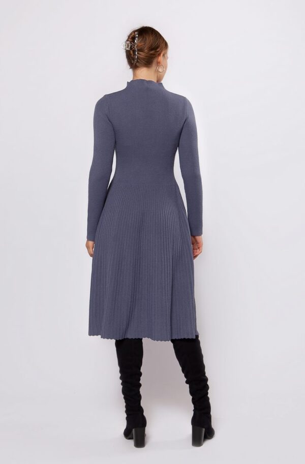 В'язана сукня плісирована фуме | 74470