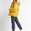 Жіночий короткий пуховик гірчичний | 74357 Жіночий короткий пуховик гірчичний | 74357
