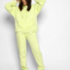 Теплий спортивний костюм лимонний | 74224 Теплий спортивний костюм лимонний | 74224