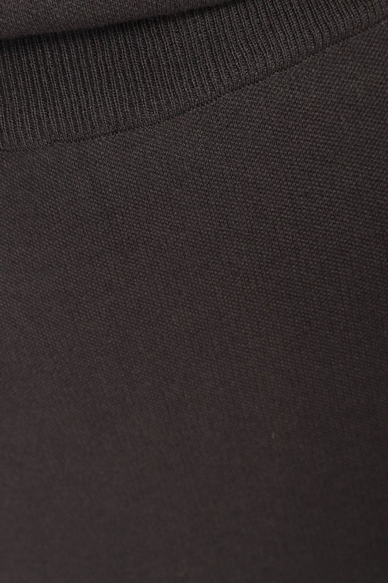 Трикотажна спідниця з розрізом темно-сіра | 73888 Трикотажна спідниця з розрізом темно-сіра | 73888