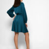 Шовкова мінісукня смарагдова | 74077 Шовкова мінісукня смарагдова | 74077