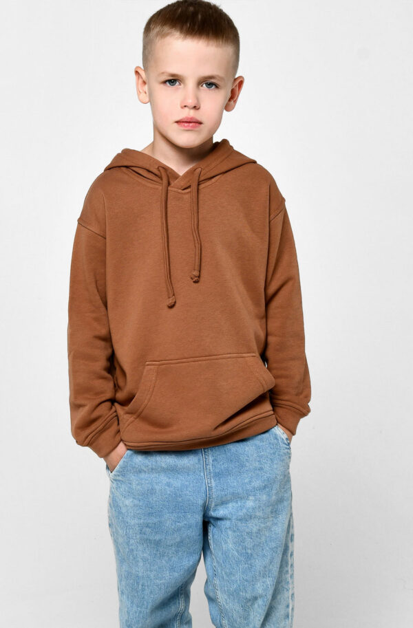 Зручний дитячий худі кемел | 75388