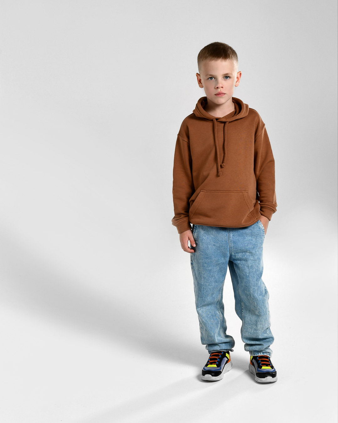 Зручний дитячий худі кемел | 75388 Зручний дитячий худі кемел | 75388