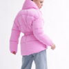 Тепла зимова коротка куртка рожева | 76060 Тепла зимова коротка куртка рожева | 76060