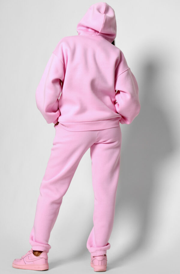 Спортивний костюм на флісі світло-рожевий | 75428