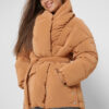 Жіноча зимова коротка куртка кемел | 75987 Жіноча зимова коротка куртка кемел | 75987