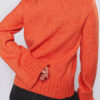 Жіночий в'язаний светр помаранчевий | 75226