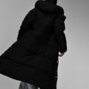Довгий пуховик оверсайз чорний | 75267 Довгий пуховик оверсайз чорний | 75267