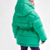 Пухова куртка для дівчаток зелена | 75086 Пухова куртка для дівчаток зелена | 75086