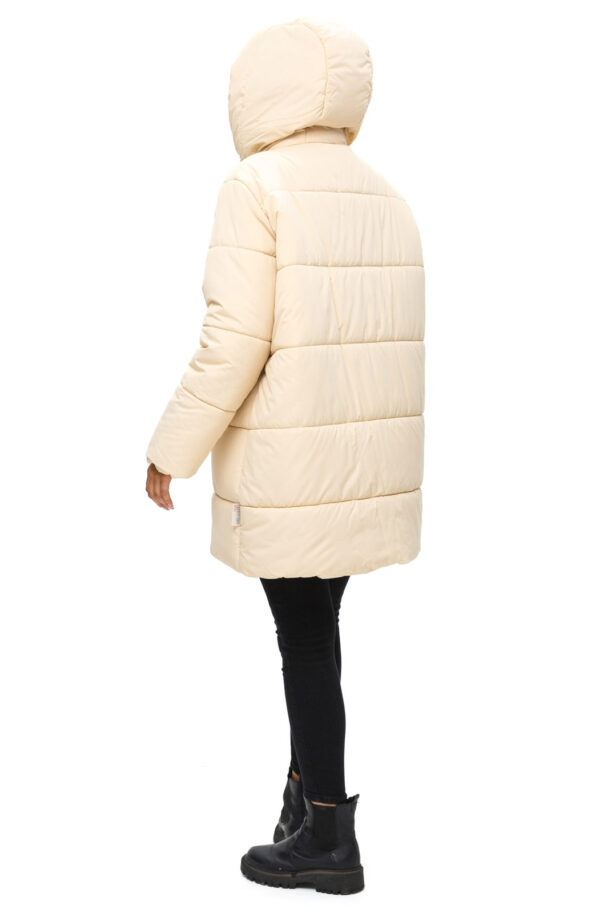 Куртка айворі в стилі оверсайз | 77393