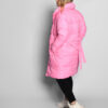Демісезонна стьобана куртка-пальто рожева | 77941 Демісезонна стьобана куртка-пальто рожева | 77941