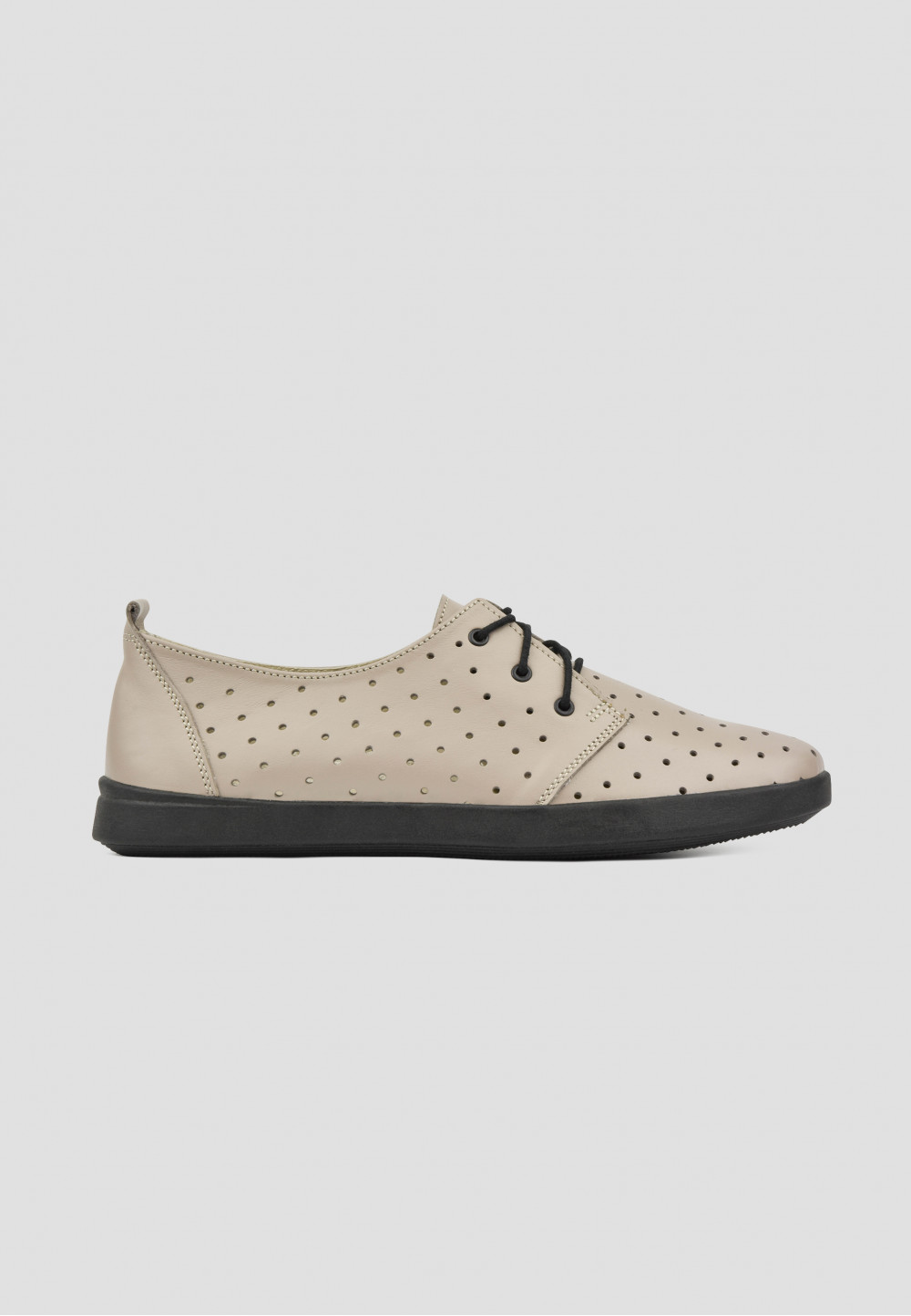 Літні шкіряні мокасини капучино | 78732 Літні шкіряні мокасини капучино | 78732