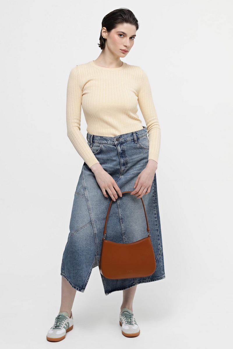 Джемпер з віскозної пряжі айворі | 79145 Джемпер з віскозної пряжі айворі | 79145