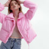 Демісезонна коротка куртка oversize рожева | 78393 Демісезонна коротка куртка oversize рожева | 78393