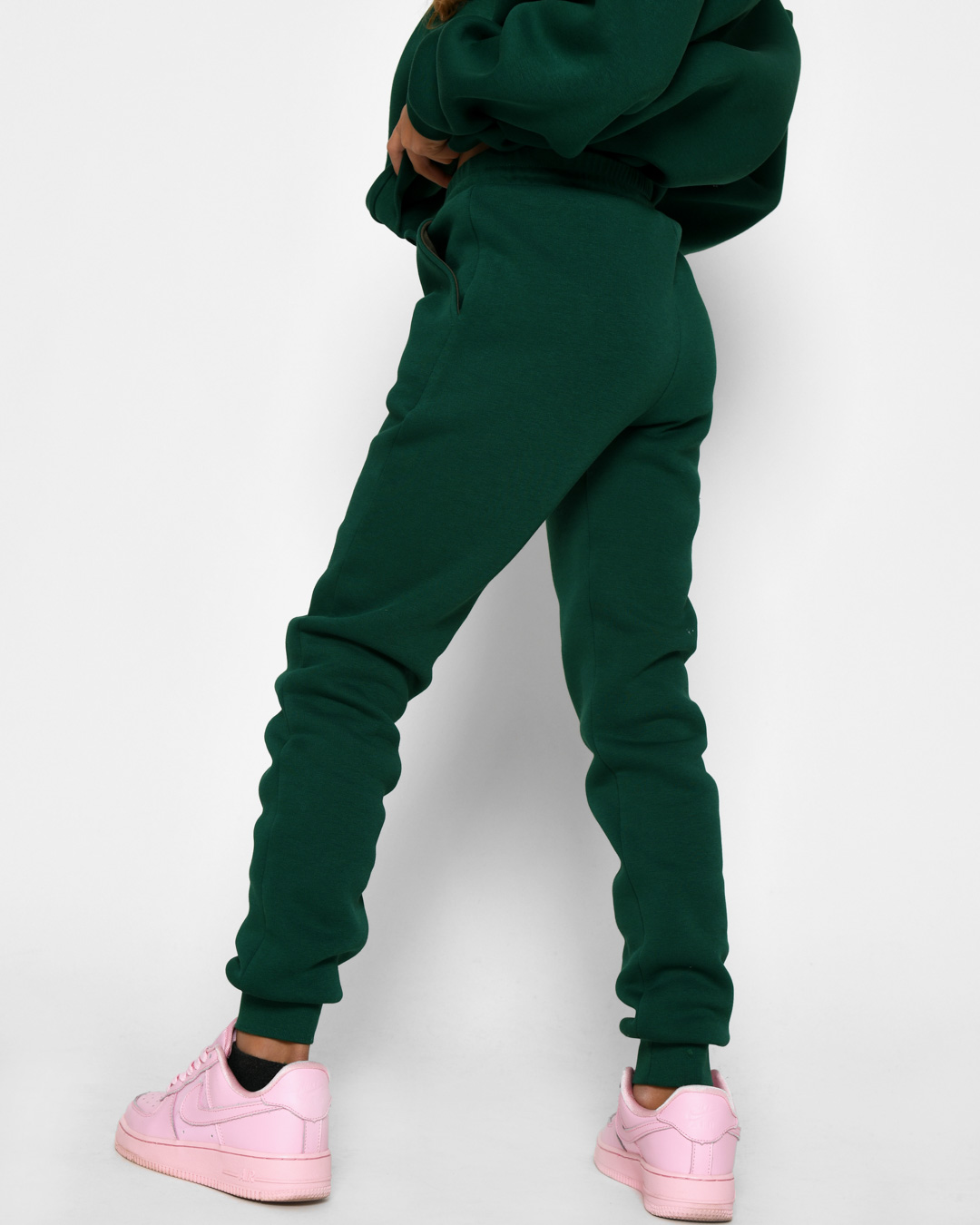 Підлітковий костюм зелений на флісі | 78617 Підлітковий костюм зелений на флісі | 78617