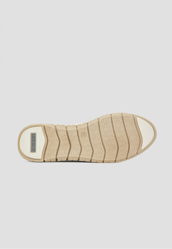 Літні шкіряні мокасини білі на шнурівці | 78798