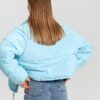 Демісезонна коротка куртка oversize блакитна | 78383