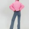 Демісезонна коротка куртка oversize рожева | 78393 Демісезонна коротка куртка oversize рожева | 78393