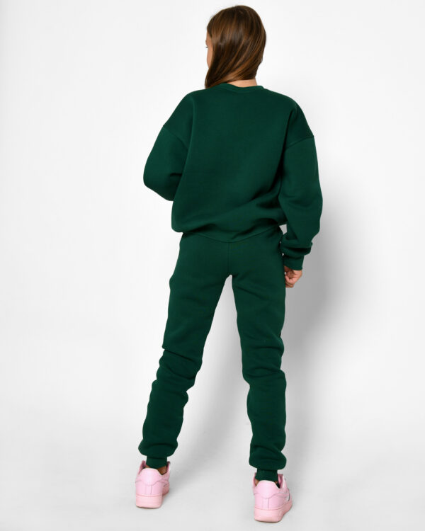 Підлітковий костюм зелений на флісі | 78617 1