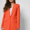 Подовжений жіночий піджак помаранчевий | 79827 Подовжений жіночий піджак помаранчевий | 79827