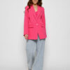 Подовжений жіночий піджак яскраво-рожевий | 79817 Подовжений жіночий піджак яскраво-рожевий | 79817