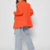 Подовжений жіночий піджак помаранчевий | 79827 Подовжений жіночий піджак помаранчевий | 79827