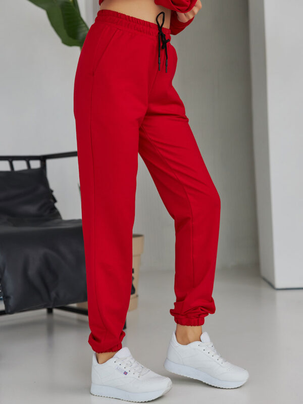 Жіночі спортивні штани червоні | 81491