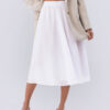 Шифонова спідниця напівсонце біла | 82963