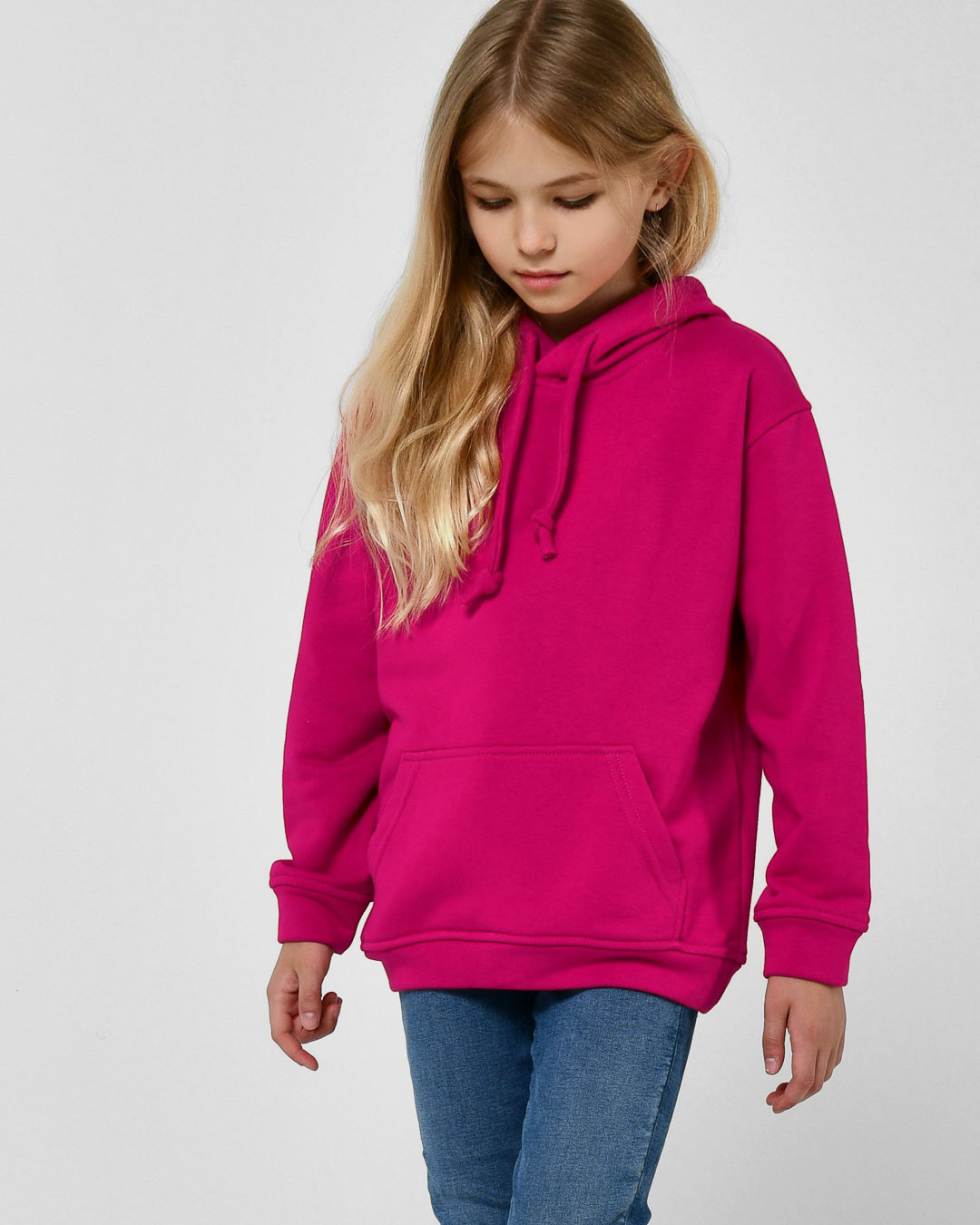 Зручний дитячий худі малиновий | 86205