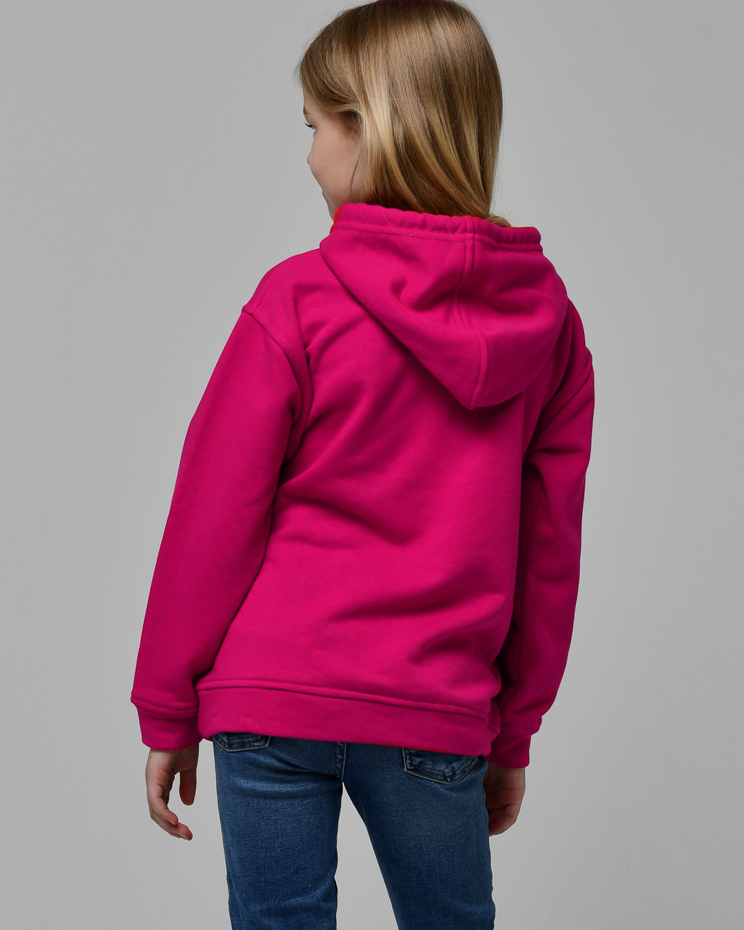Зручний дитячий худі малиновий | 86205