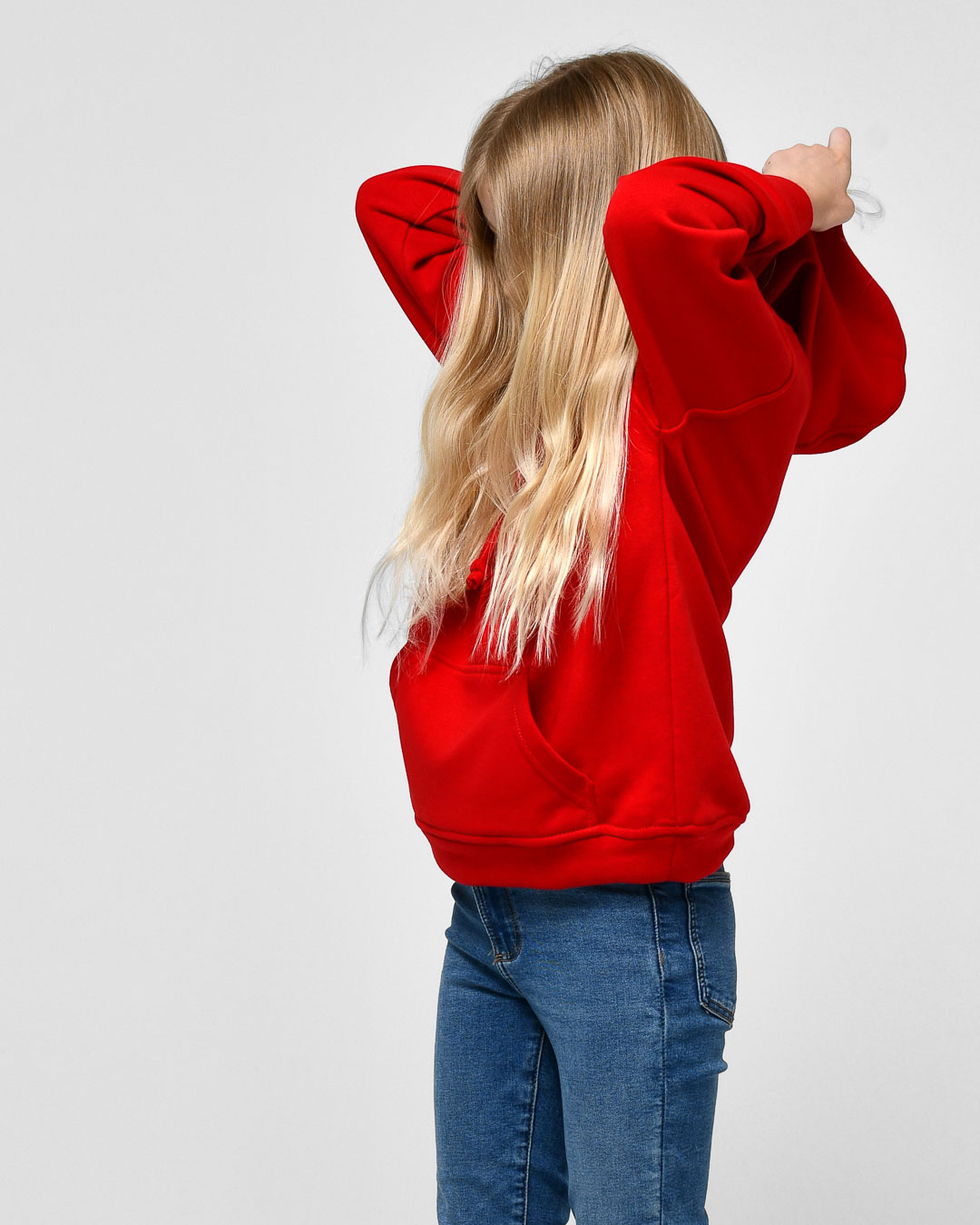 Зручний дитячий худі червоний | 86260