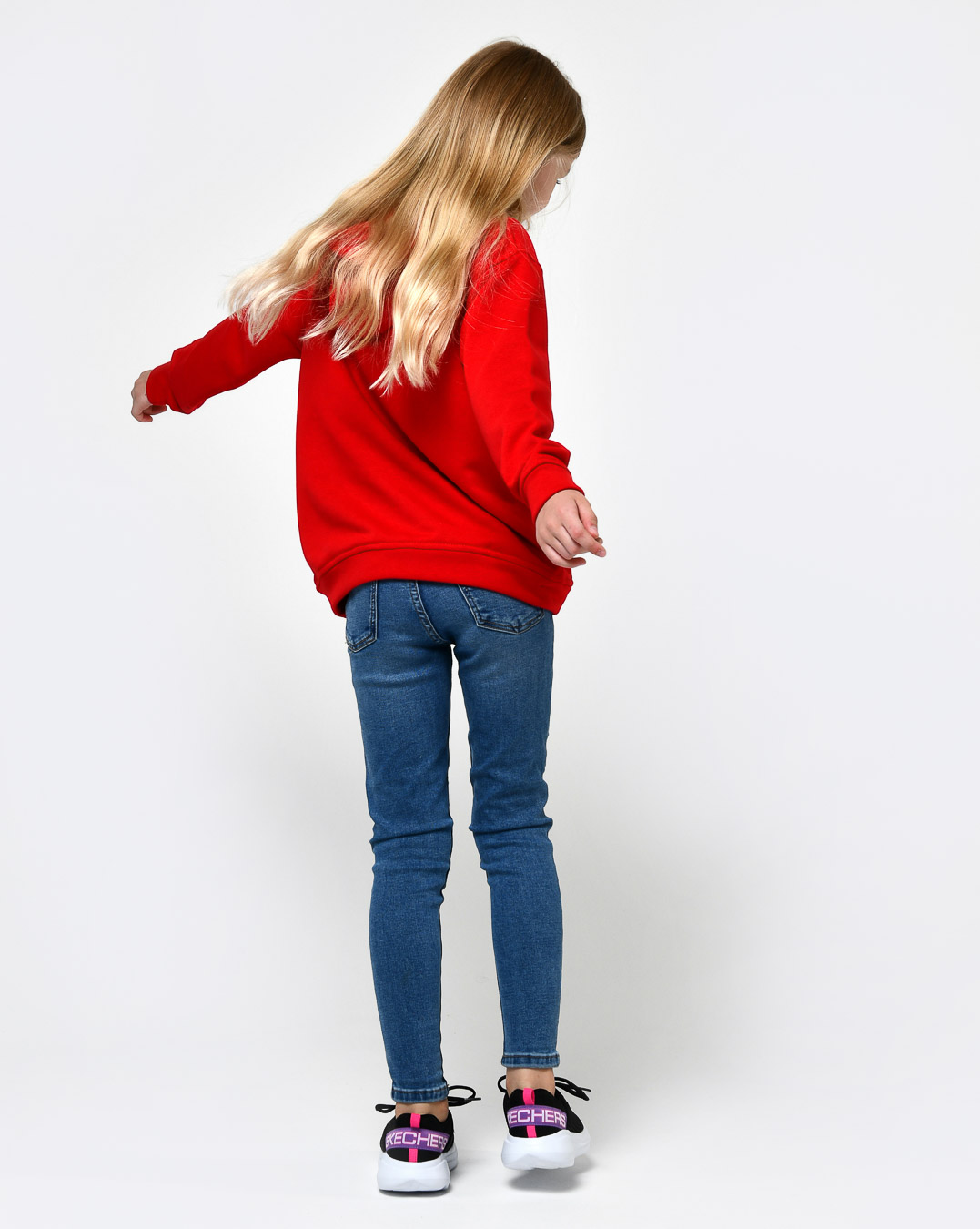 Зручний дитячий худі червоний | 86260