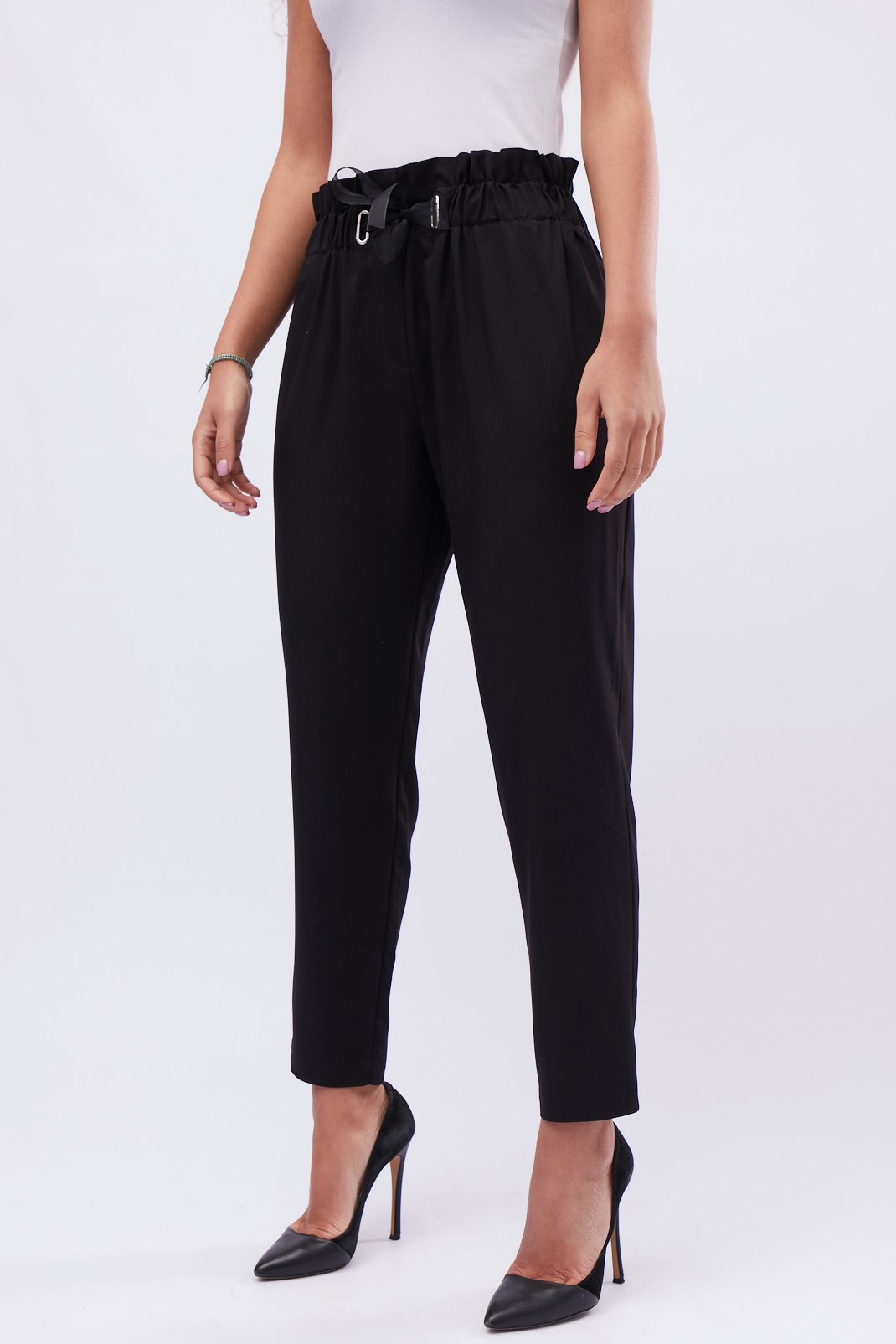 Жіночі штани-чіноси чорні | 90356 Жіночі штани-чіноси чорні | 90356