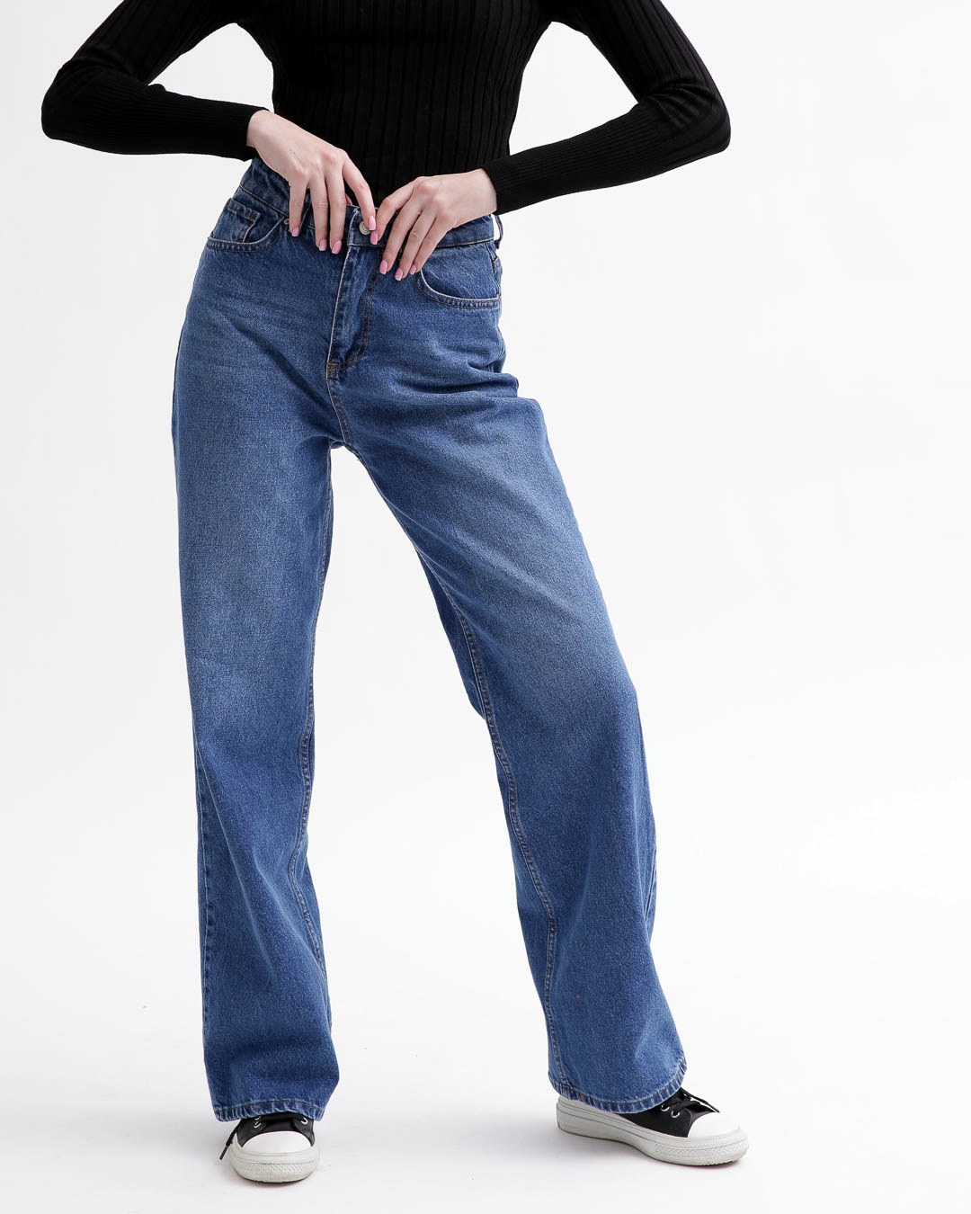Жіночі джинси еспаньйоли сині | 90466
