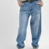 Жіночі широкі джинси baggy блакитні | 91411 Жіночі широкі джинси baggy блакитні | 91411