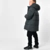 Зимовий пуховик графіт для хлопчиків | 92358