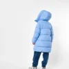 Зимовий пуховик для дівчаток блакитний | 92207 Зимовий пуховик для дівчаток блакитний | 92207