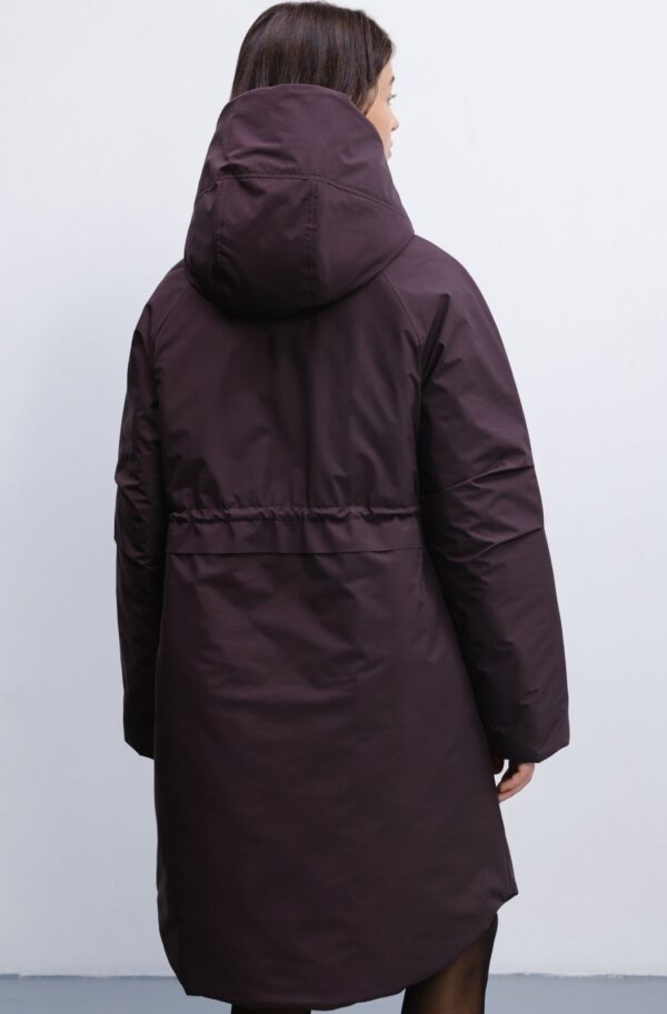 Двостороння куртка-парка фіолетова | 92053