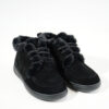 Зимові анатомічні черевики замшеві чорні | 92570