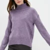 Жіночий светр із вмістом вовни бузковий | 94348