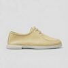 Шкіряні туфлі-лофери без підкладки жовті | 95700 Шкіряні туфлі-лофери без підкладки жовті | 95700