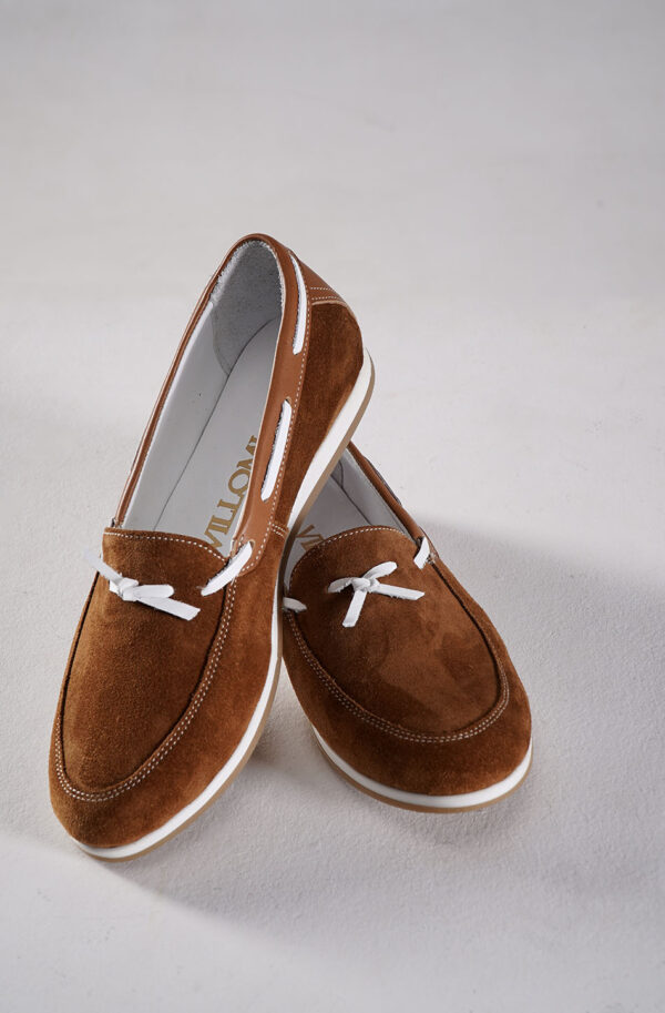 М'які мокасини із натуральної замші руді | 95310