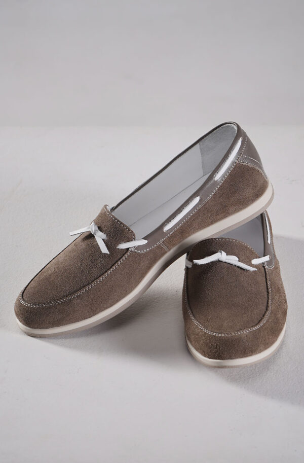 М'які мокасини із натуральної замші коричневі | 95299