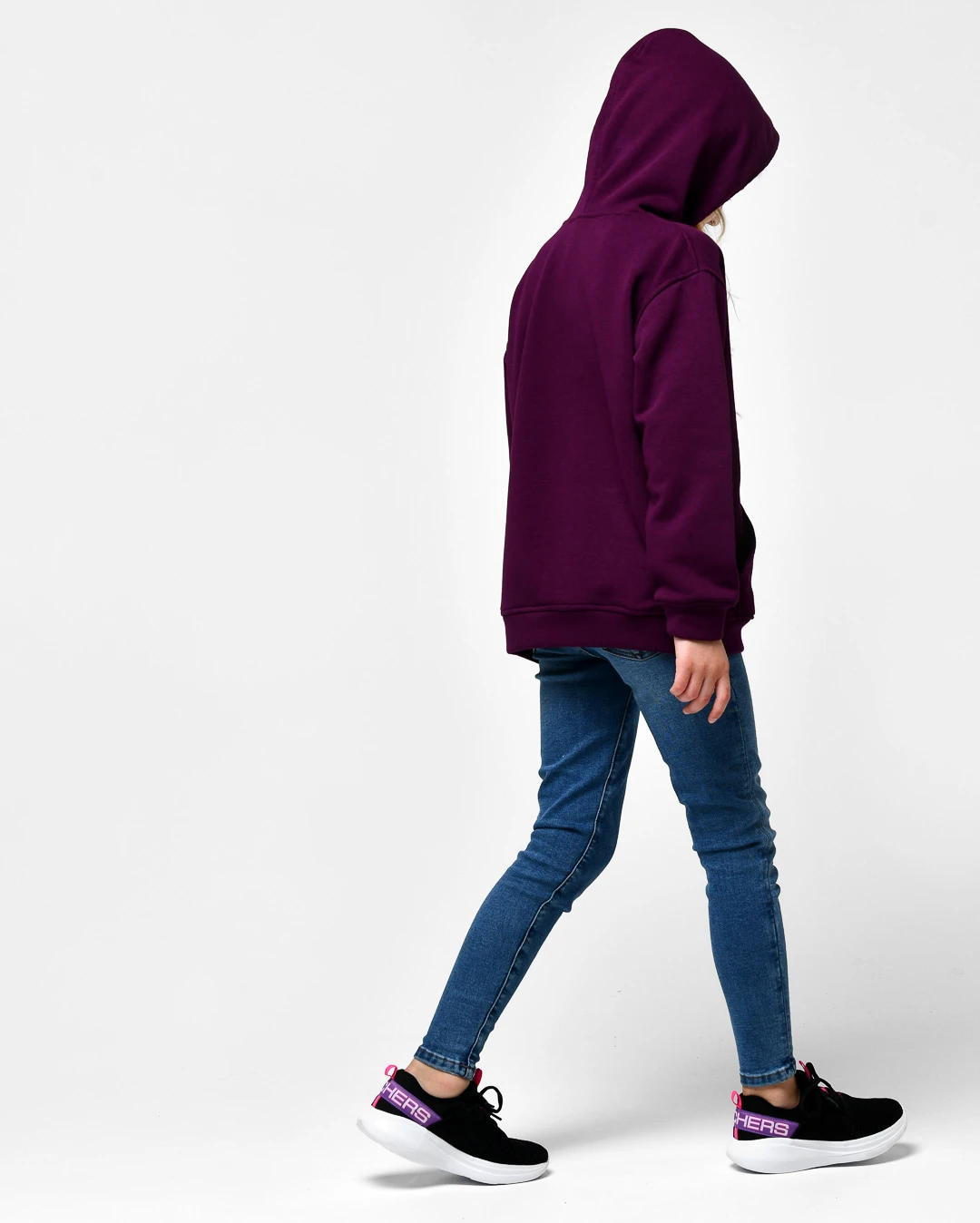 Зручний дитячий худі фіолетовий | 95967