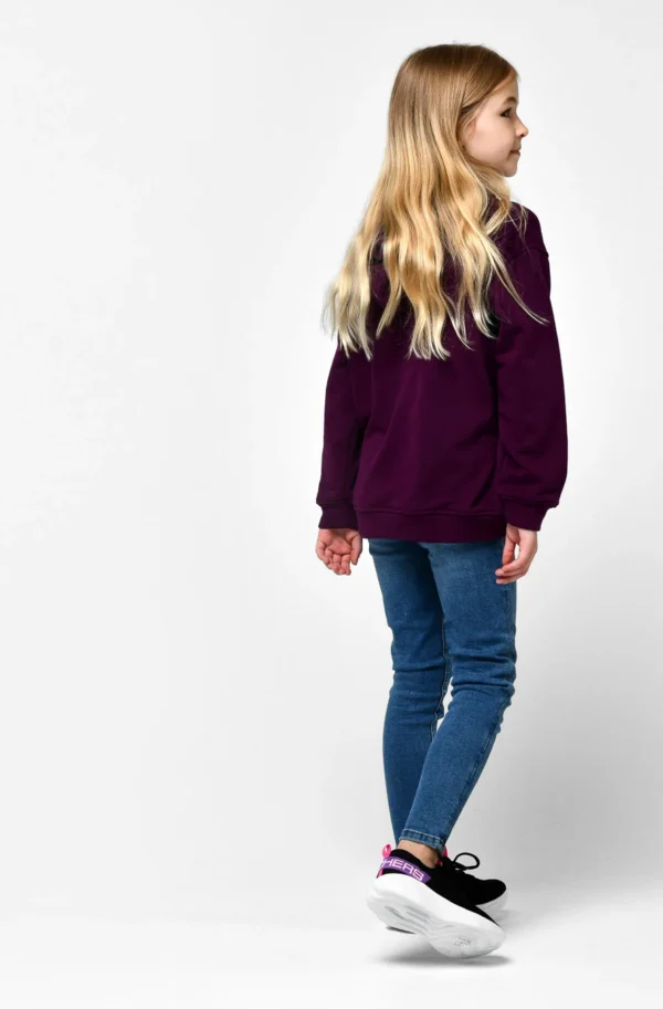 Зручний дитячий худі фіолетовий | 95967