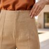 Класичні звужені штани бежеві | 97853 Класичні звужені штани бежеві | 97853